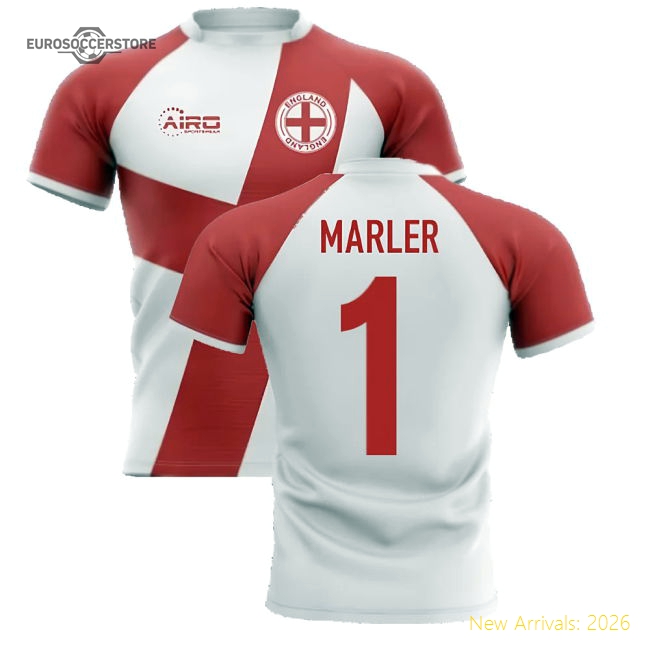 2025-2026 England Flag Concept Rugby Shirt (Marler 1)-Football Jersey Hub