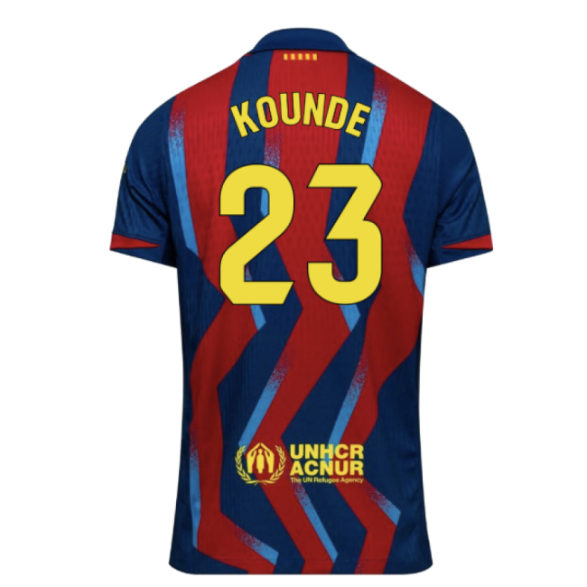 2025-2026 Barcelona Authentic Dri-Fit SE Fourth Shirt (Kounde 23)-Football Jersey Hub