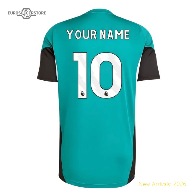 2025-2026 Liverpool EU Training Jersey (Green) (Your Name)-Football Jersey Hub
