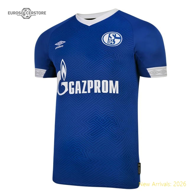 Schalke 2018-19 Home Shirt (M) Burgstaller #19 (Mint)-Football Jersey Hub
