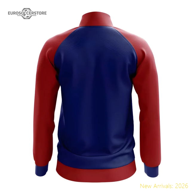 Belize Concept Football Track Jacket (Blue)-Football Jersey Hub