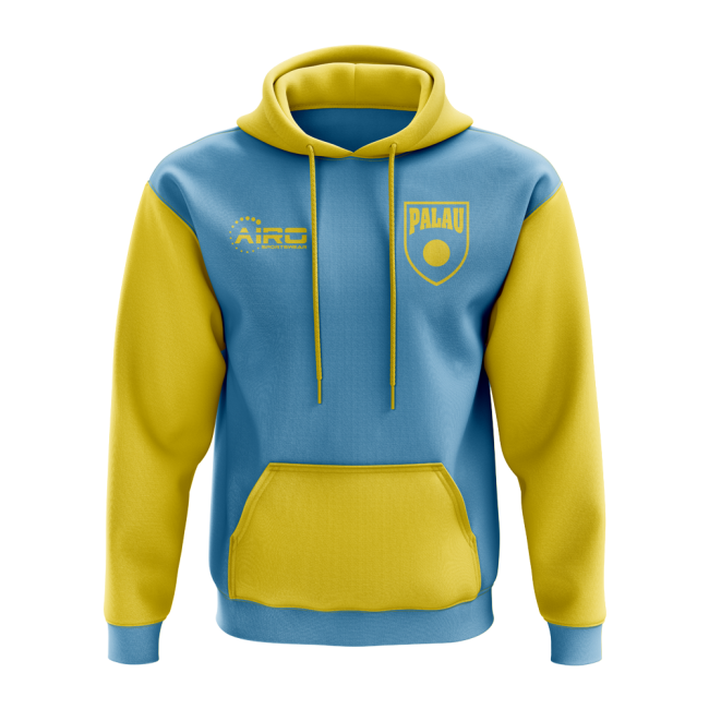 Palau Concept Country Football Hoody (Sky)-Football Jersey Hub