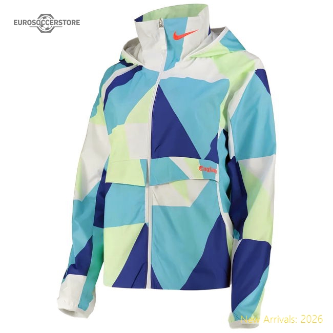 2022-2023 England Football Jacket (White) - Ladies-Football Jersey Hub