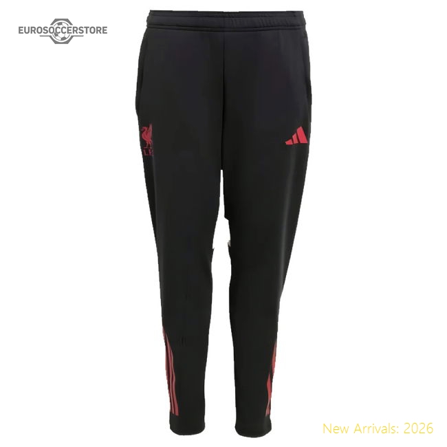 2025-2026 Liverpool Training Pants (Black) - Kids-Football Jersey Hub