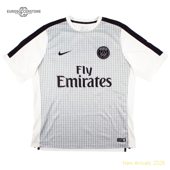 PSG 2014-15 Nike Training Shirt (XL) (Mint)-Football Jersey Hub