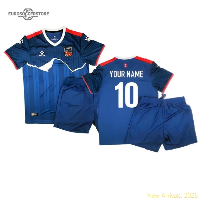 2024-2025 Nepal Away Kit (Shirts and Shorts) (Your Name)-Football Jersey Hub