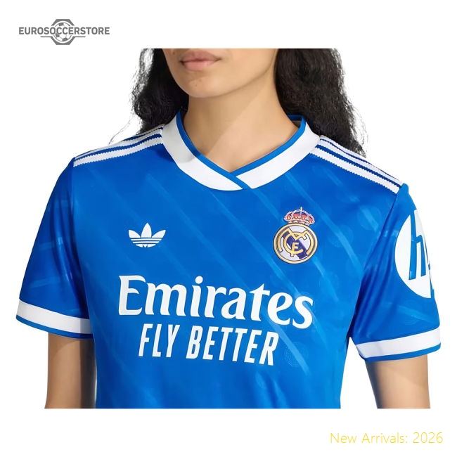 2025-2026 Real Madrid Third Shirt (Womens)-Football Jersey Hub