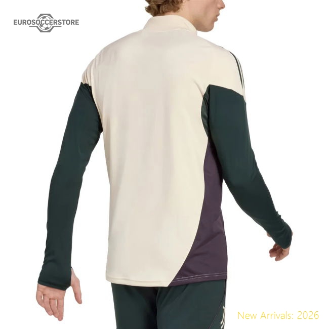 2025-2026 Juventus EU Training Top (Ecru Tint)-Football Jersey Hub