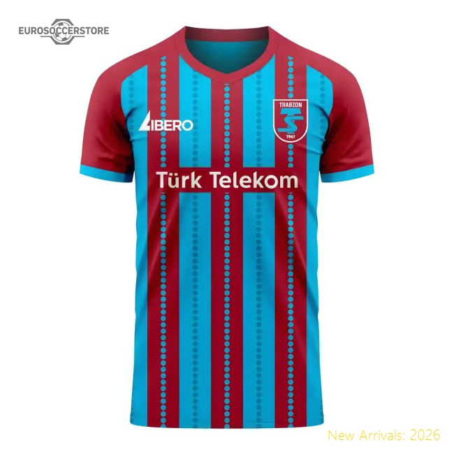 Trabzonspor 2025-2026 Home Concept Football Kit (Libero) - Womens-Football Jersey Hub