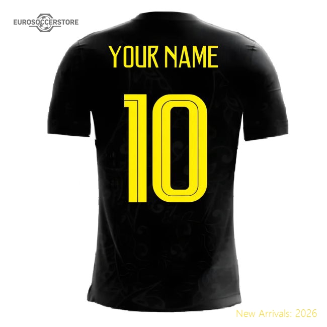 2025-2026 Brazil Third Concept Football Shirt (Your Name)-Football Jersey Hub