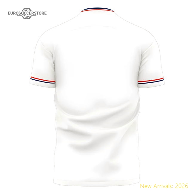 2025-2026 England Home Cross Concept Shirt (Libero) Baby-Football Jersey Hub