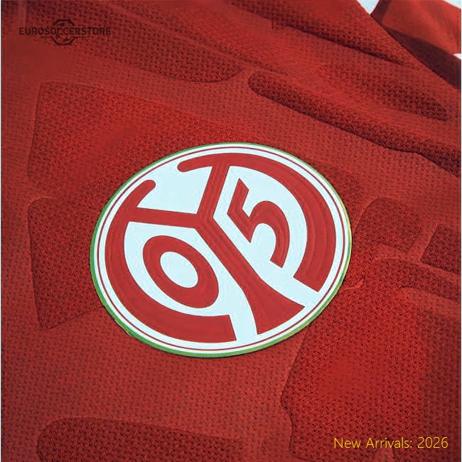 2025-2026 FSV Mainz Home Shirt-Football Jersey Hub