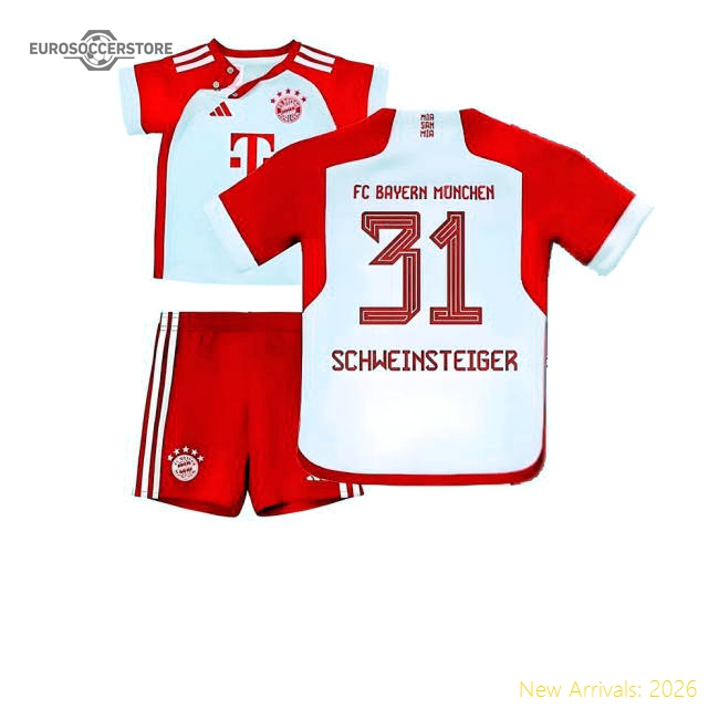 2023-2024 Bayern Munich Home Baby Kit (Schweinsteiger 31)-Football Jersey Hub