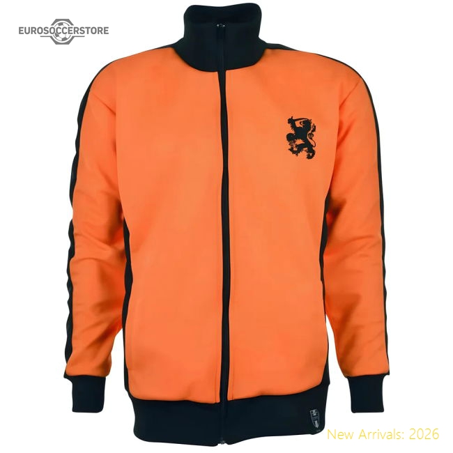 Holland Retro Track Top-Football Jersey Hub