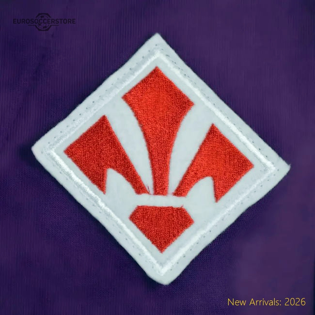 Fiorentina 1940s S/Sleeve Retro Football Shirt-Football Jersey Hub