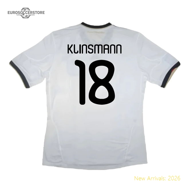 Germany 2010-11 Home Shirt ((Good) S) (KLINSMANN 18)-Football Jersey Hub