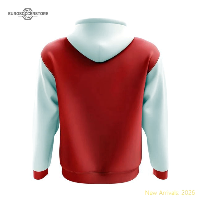 Denmark Concept Country Football Hoody (Red)-Football Jersey Hub