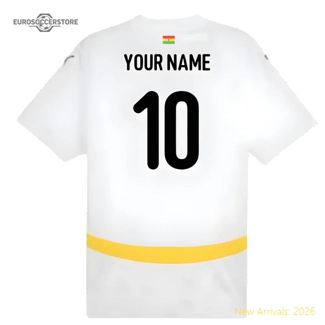 2024-2025 Ghana Home Shirt (Your Name)-Football Jersey Hub