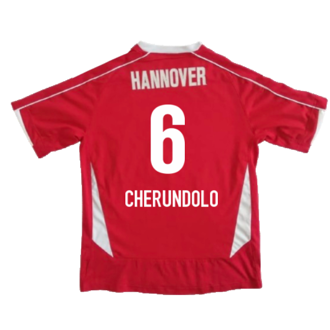 Hannover 2008-09 Home Shirt ((Excellent) M) (Cherundolo 6)-Football Jersey Hub