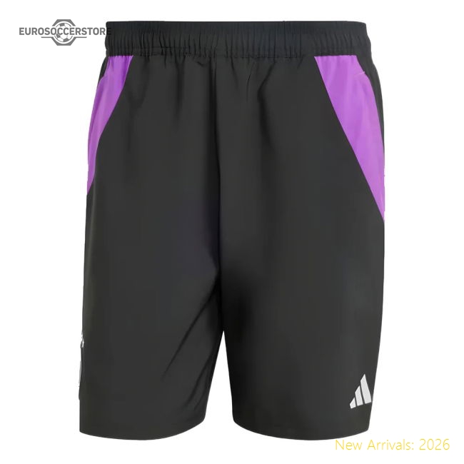 2024-2025 Germany Downtime Shorts (Black)-Football Jersey Hub