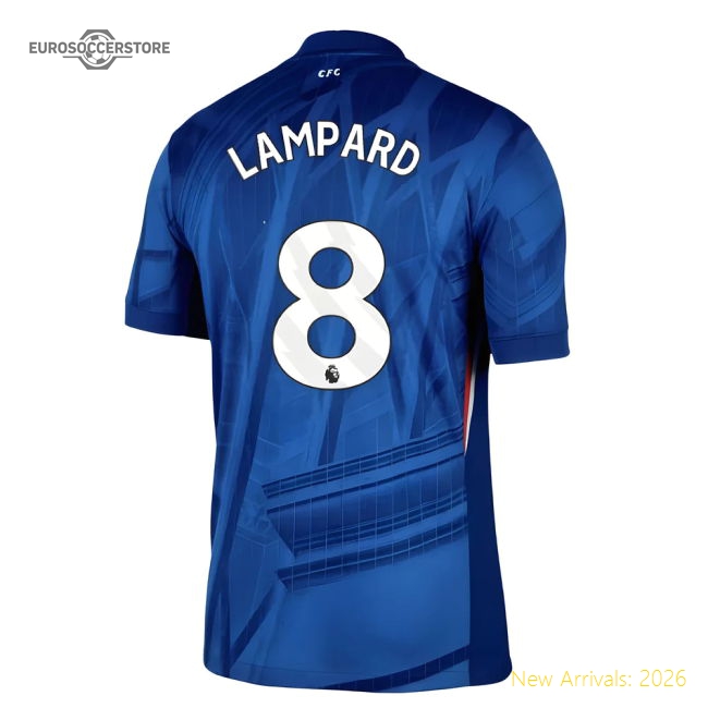 2025-2026 Chelsea Home Shirt (Lampard 8)-Football Jersey Hub