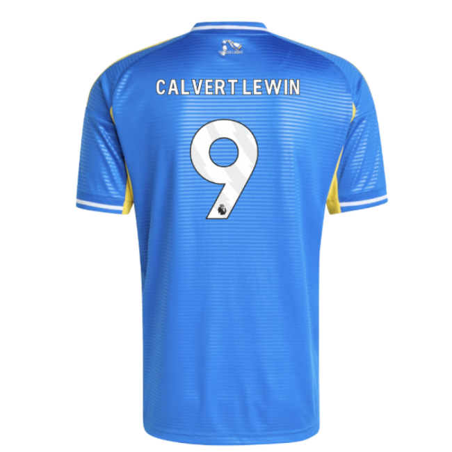 2025-2026 Leeds Away Shirt (Calvert Lewin 9)-Football Jersey Hub