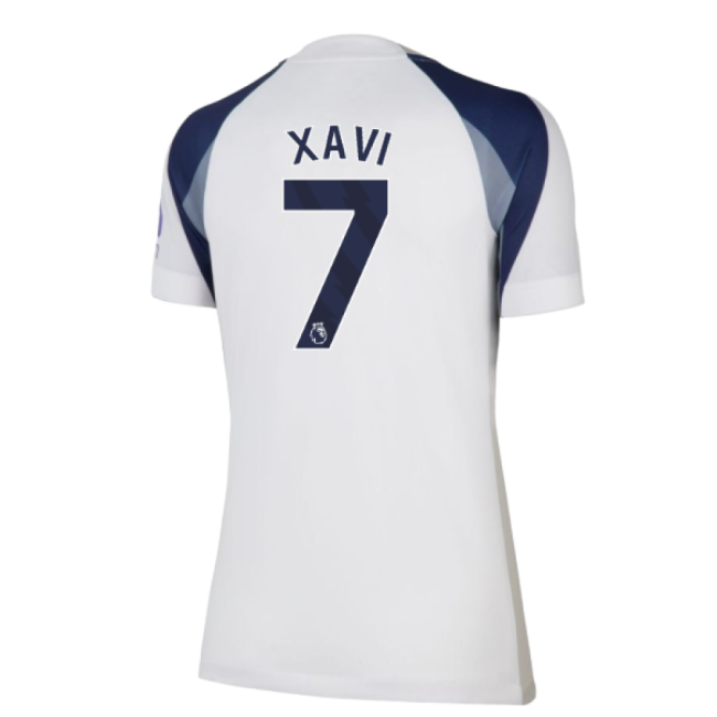 2025-2026 Tottenham Home Shirt (Womens) (Xavi 7)-Football Jersey Hub