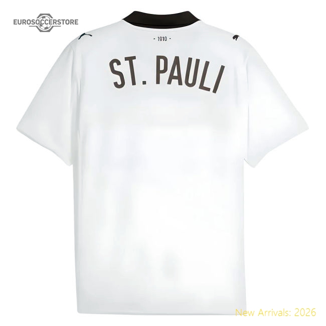 2025-2026 St Pauli Away Shirt-Football Jersey Hub