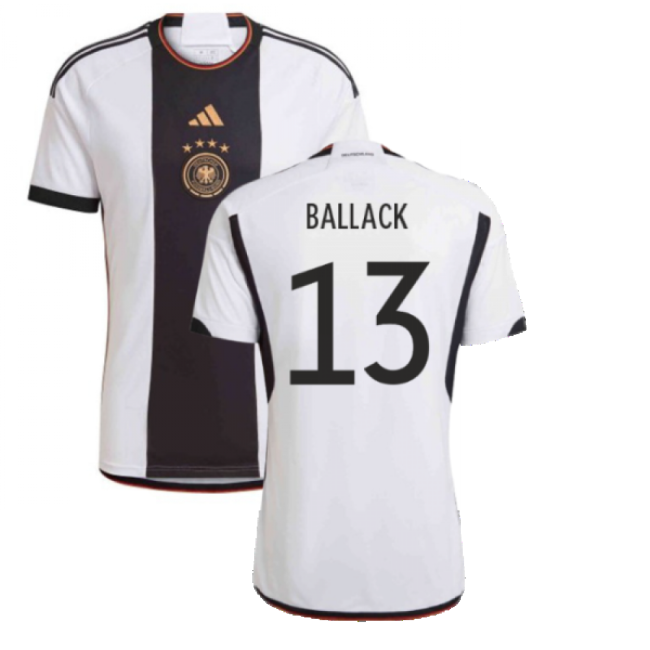 2022-2023 Germany Home Shirt (Kids) (BALLACK 13)-Football Jersey Hub