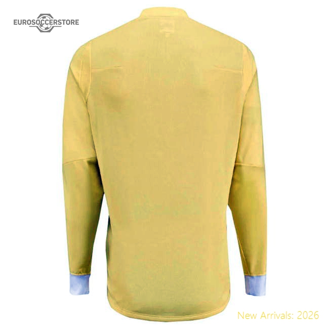 2010-2011 England Home Goalkeeper Shirt (Yellow)-Football Jersey Hub