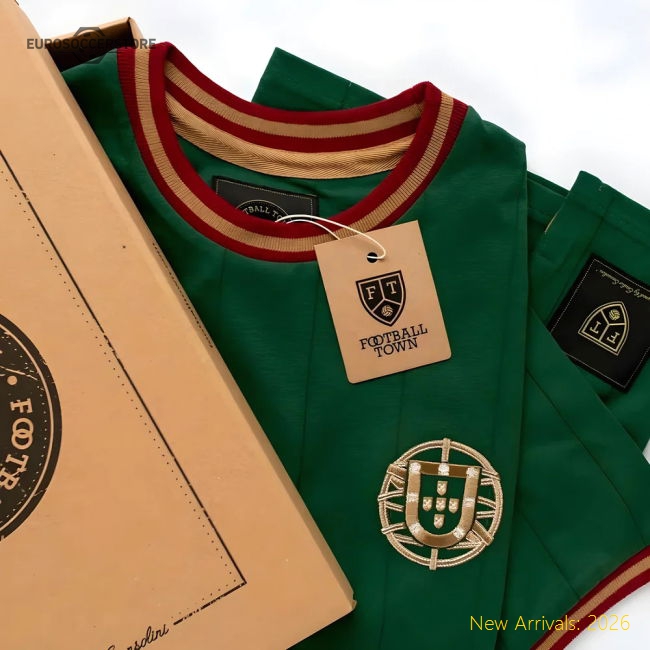 Vintage Portugal A Selecção Away Soccer Jersey-Football Jersey Hub