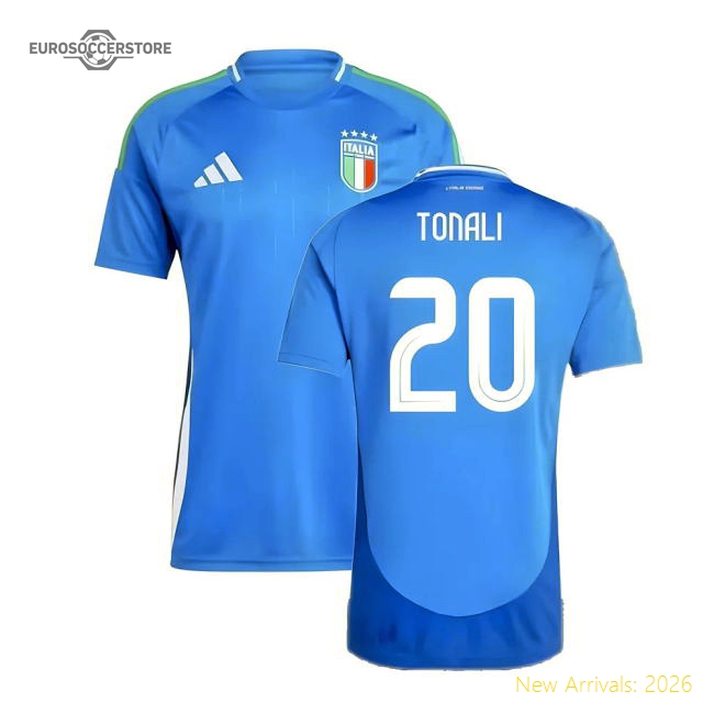 2024-2025 Italy Home Shirt (TONALI 20)-Football Jersey Hub