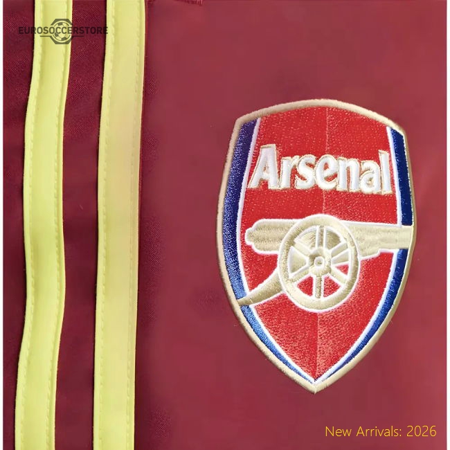 2025 Arsenal UBP Track Pants (Noble Maroon)-Football Jersey Hub