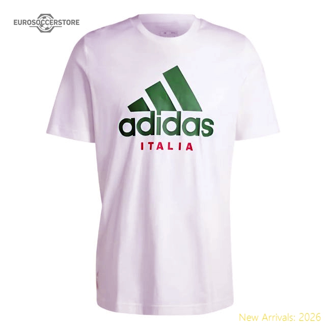 2024-2025 Italy DNA Graphic Tee (White) (DI LORENZO 2)-Football Jersey Hub