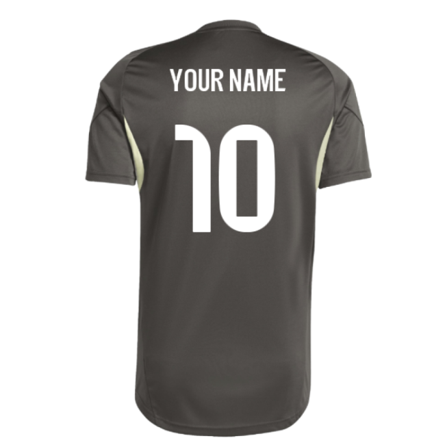 2025-2026 Real Madrid Training Jersey (Utility Grey) (Your Name)-Football Jersey Hub