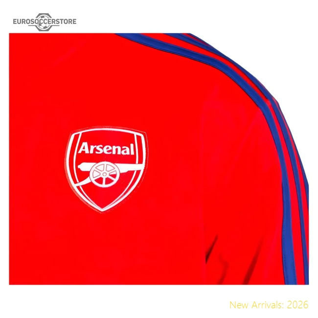 2024-2025 Arsenal DNA Track Top (Red)-Football Jersey Hub