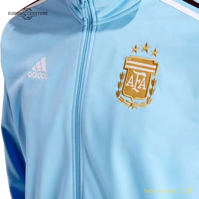 2024-2025 Argentina DNA Track Top (Blue)-Football Jersey Hub