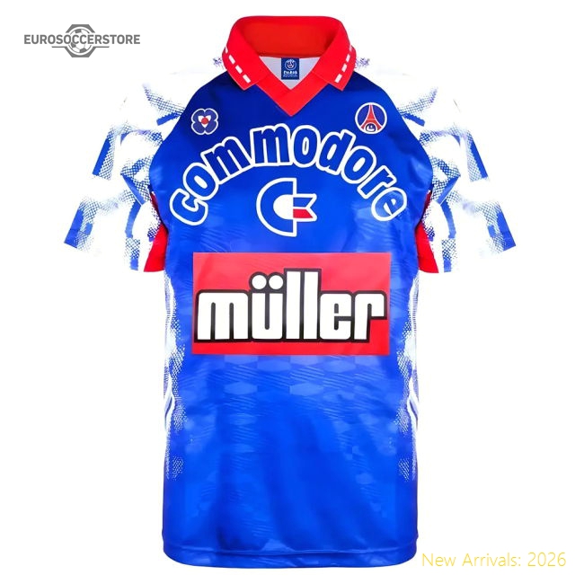 PSG 1992 Away Retro Football Shirt-Football Jersey Hub