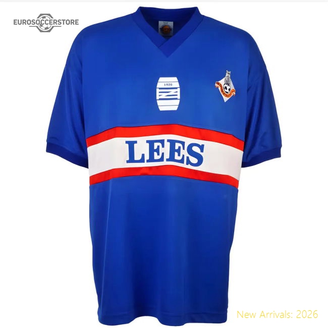 Oldham Athletic 1985-1987 Retro Football Shirt-Football Jersey Hub