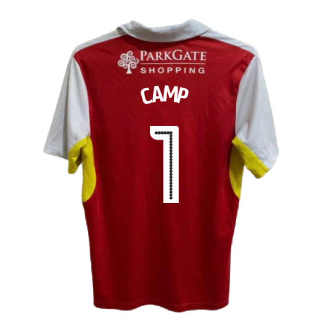 Rotherham 2016-17 Home Shirt ((Good) XL) (Camp 1)-Football Jersey Hub