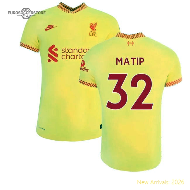 Liverpool 2021-2022 3rd Shirt (MATIP 32)-Football Jersey Hub