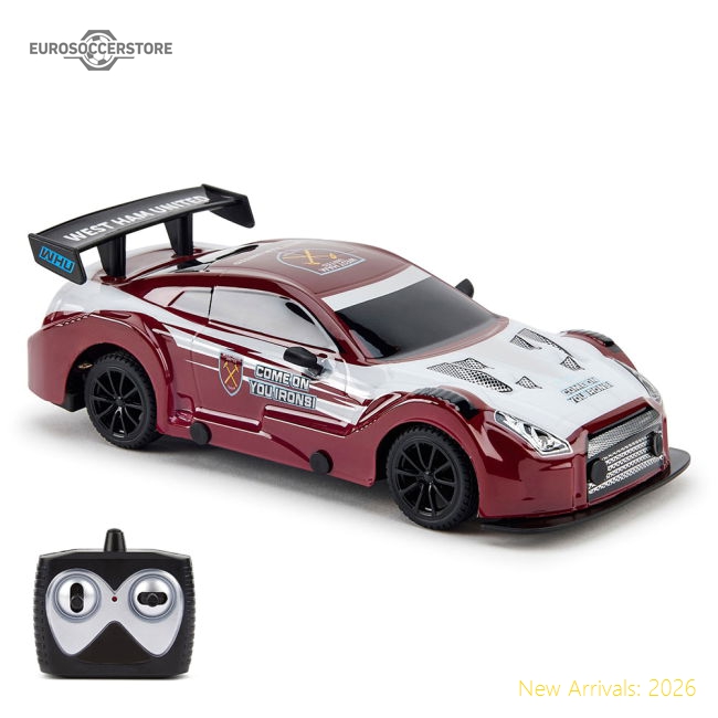 West Ham United FC Radio Control Sportscar 1:24 Scale-Football Jersey Hub