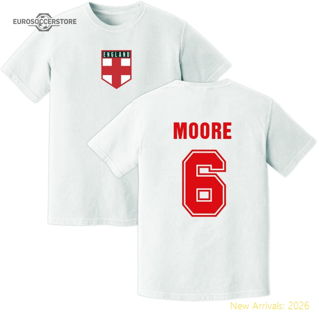 Moore England Training Jersey (White)-Football Jersey Hub
