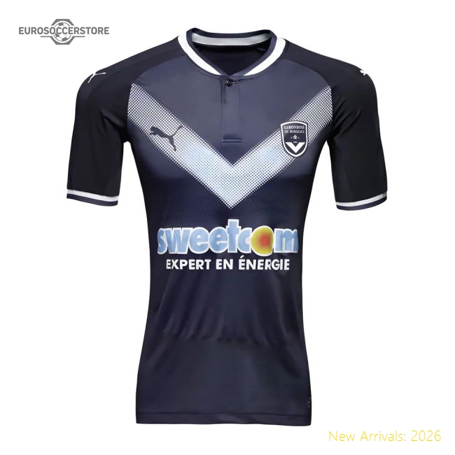 2017-2018 Bordeaux Puma Home Shirt-Football Jersey Hub