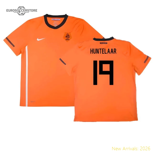 Holland 2010-11 Home Shirt (3xl) ((Very Good) 3XL) (Huntelaar 19)-Football Jersey Hub