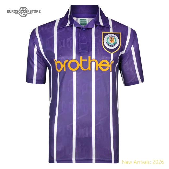 Manchester City 1994 Anniversary Third Retro Shirt-Football Jersey Hub