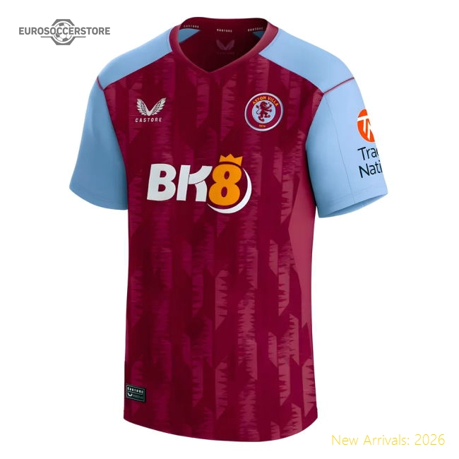 2023-2024 Aston Villa Home Shirt-Football Jersey Hub