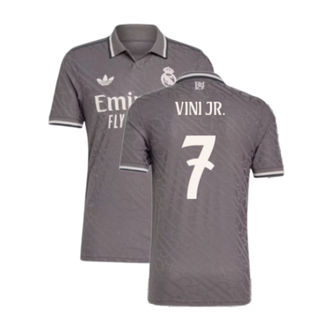 2024-2025 Real Madrid Authentic Third Shirt (Vini Jr. 7)-Football Jersey Hub