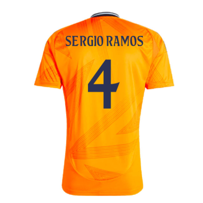 2024-2025 Real Madrid Away Shirt (Sergio Ramos 4)-Football Jersey Hub