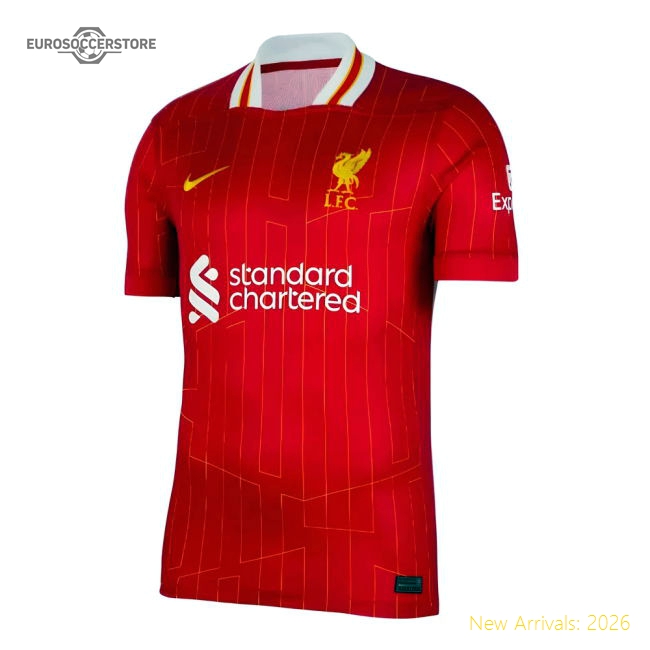 2024-2025 Liverpool Home Shirt-Football Jersey Hub